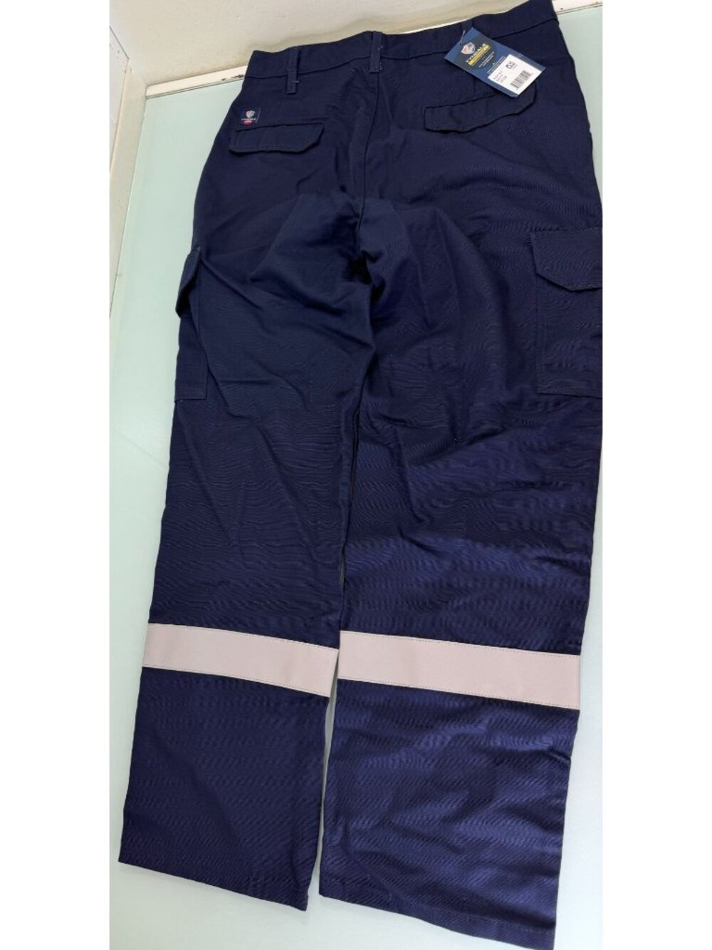 Tyndale AR/FR Cargo Work Pants Men 35x32 Flame Resistant Navy Utility Welding